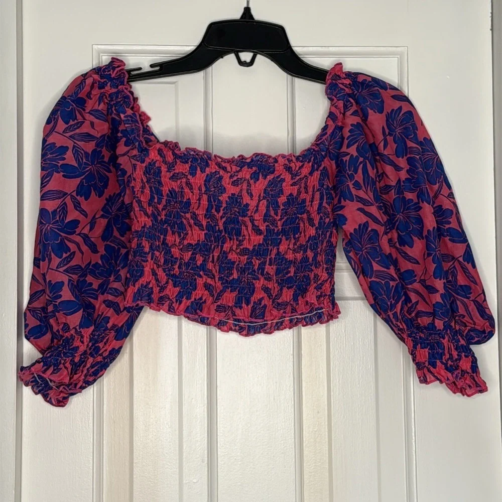 Floral Smocked Matching Set